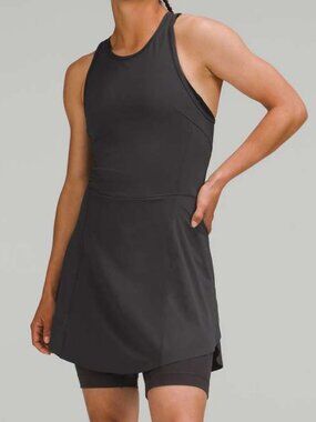 Lululemon NWOT Nulux Running Dress Graphite Grey